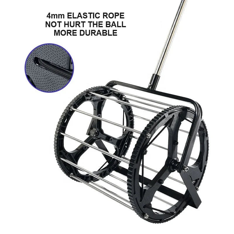 Adjustable Length Auto Baseball Softball Ball Collector Professional Receiver Pick up Training Equipment Multi Ball Picker