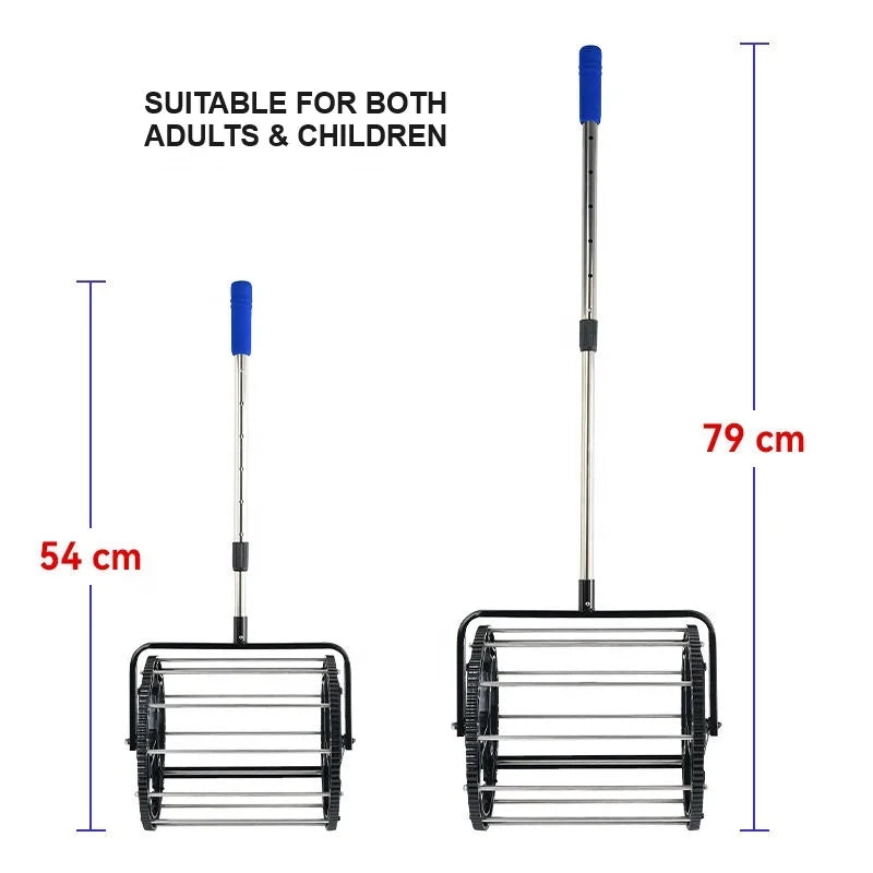 Adjustable Length Auto Baseball Softball Ball Collector Professional Receiver Pick up Training Equipment Multi Ball Picker