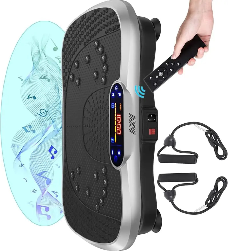 Vibration Plate Exercise Machine Whole Body Workout Power Vibrate Fitness Platform Vibrating Machine