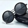 Adjustable Tint Sunglasses Round Polarized Sunglasses with ND Filter Lenses